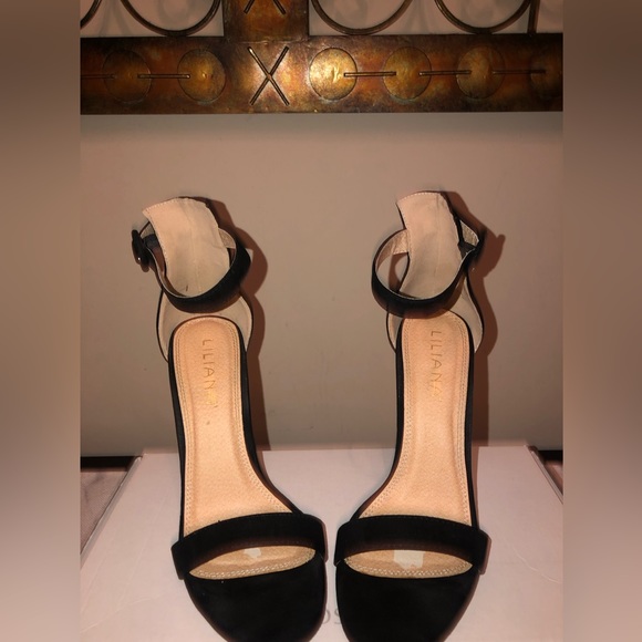 Nordstrom black suede heels with a dust cover for each shoe; sexy and classy - Picture 11 of 11